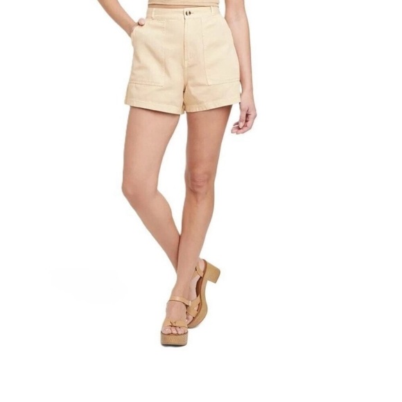 Universal Thread Pants - Universal Thread Tan High Waisted Shorts